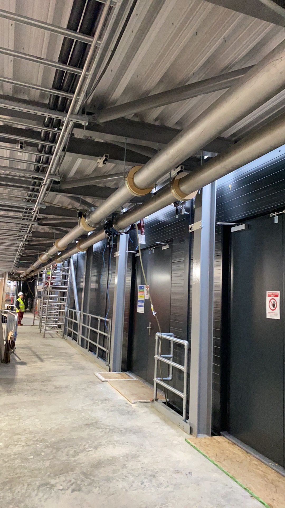Large scale commercial plumbing Bedford project